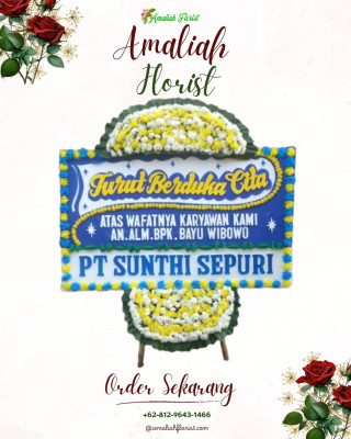 Papan Bunga Duka di Ayumnati